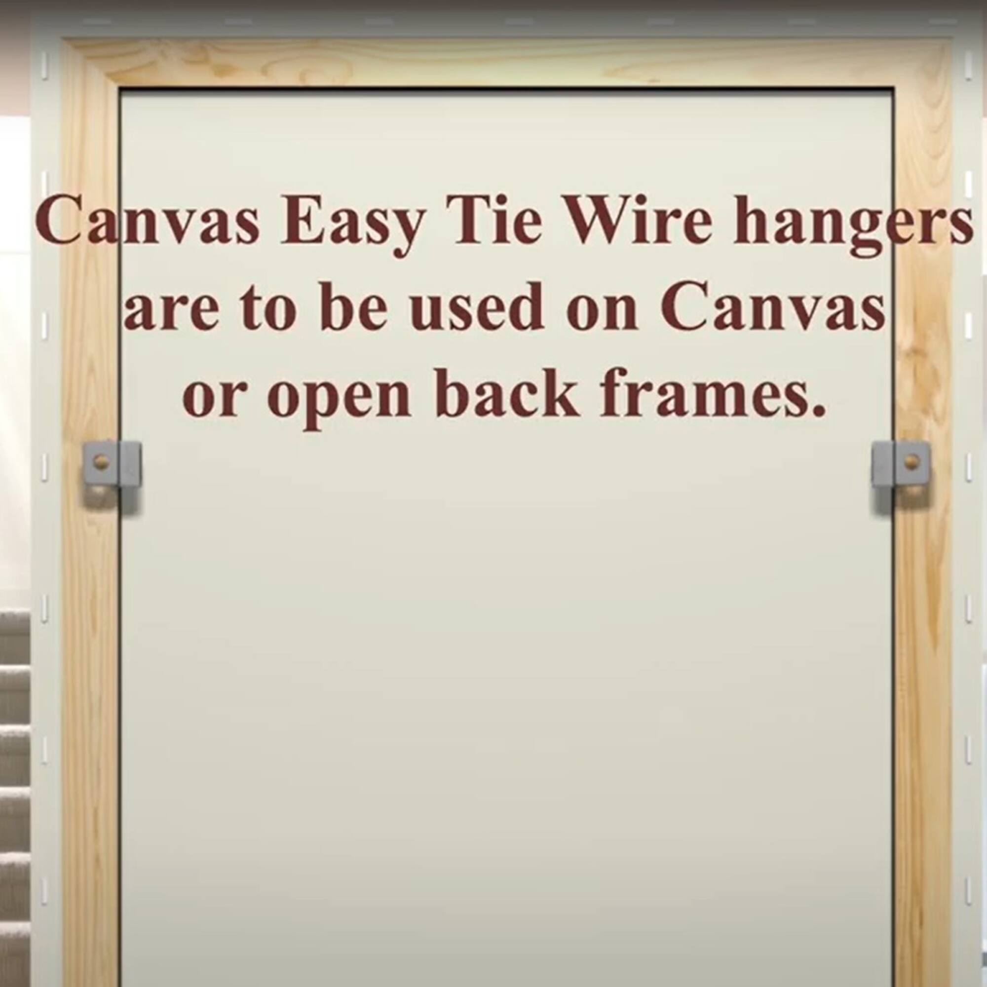 HangZ™ 30lb. Canvas Easy Tie 1 Hole D Ring Kit